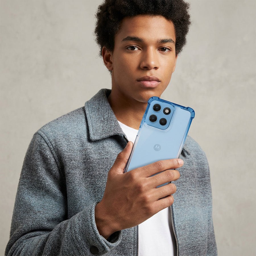 Funda Bumper Reforzada Degradada para motorola g7