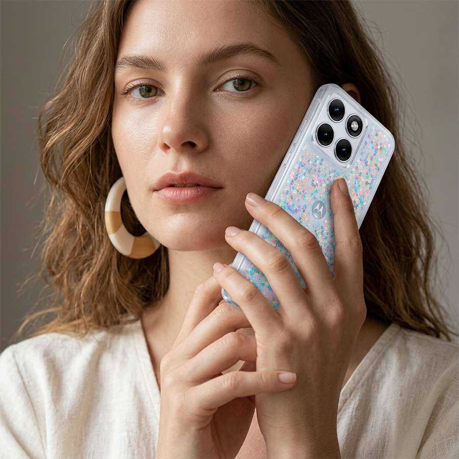 Funda Glitter Premium para Motorola Edge 70 Fusion