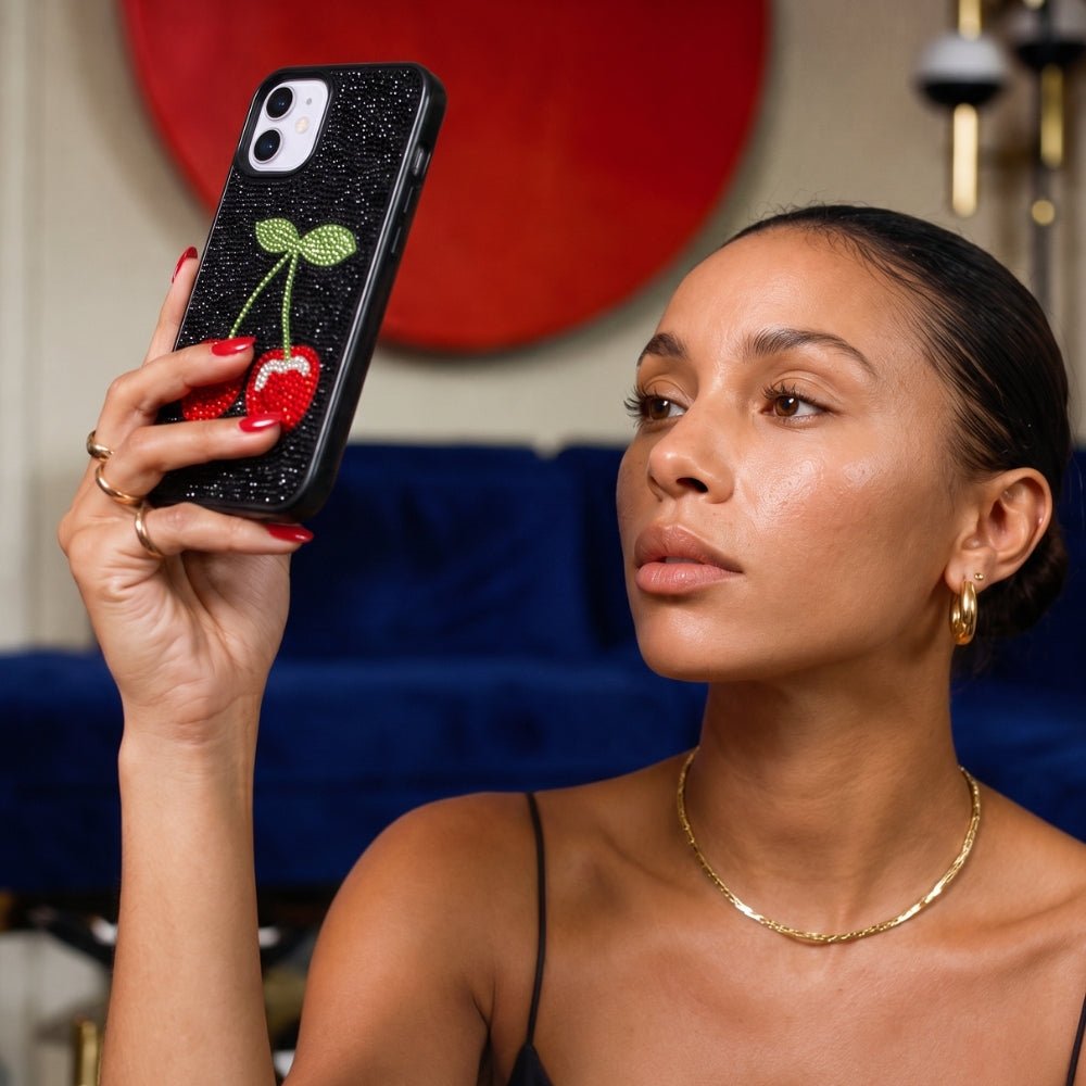 Funda Brillo Cereza para iPhone 11