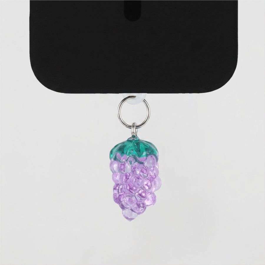 Mini Charm Tapa Polvo - Uva