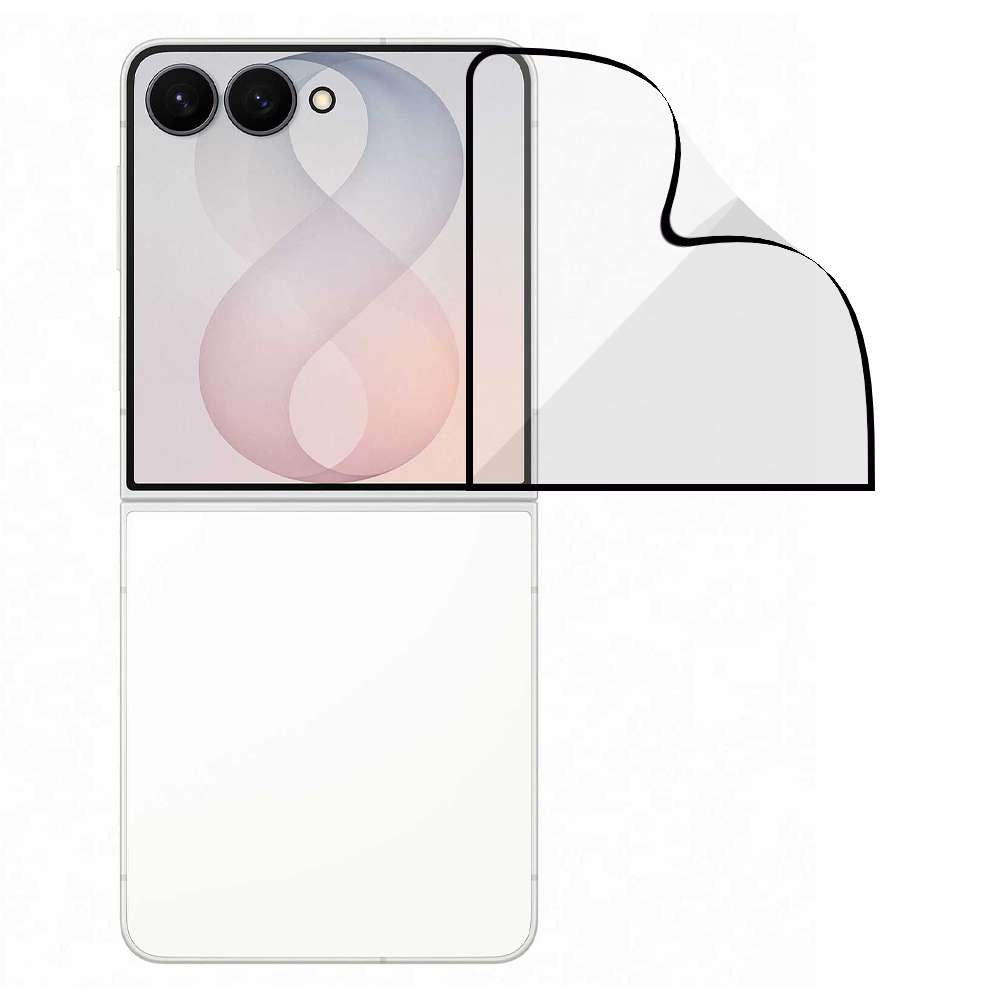 Vidrio Templado Completo Irrompible para Samsung Galaxy Z Flip 8