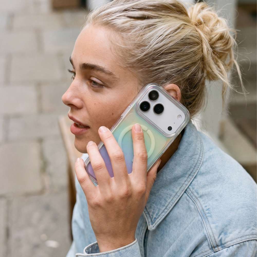Funda Purpurina Compatible con MagSafe para iPhone 18 Pro Max