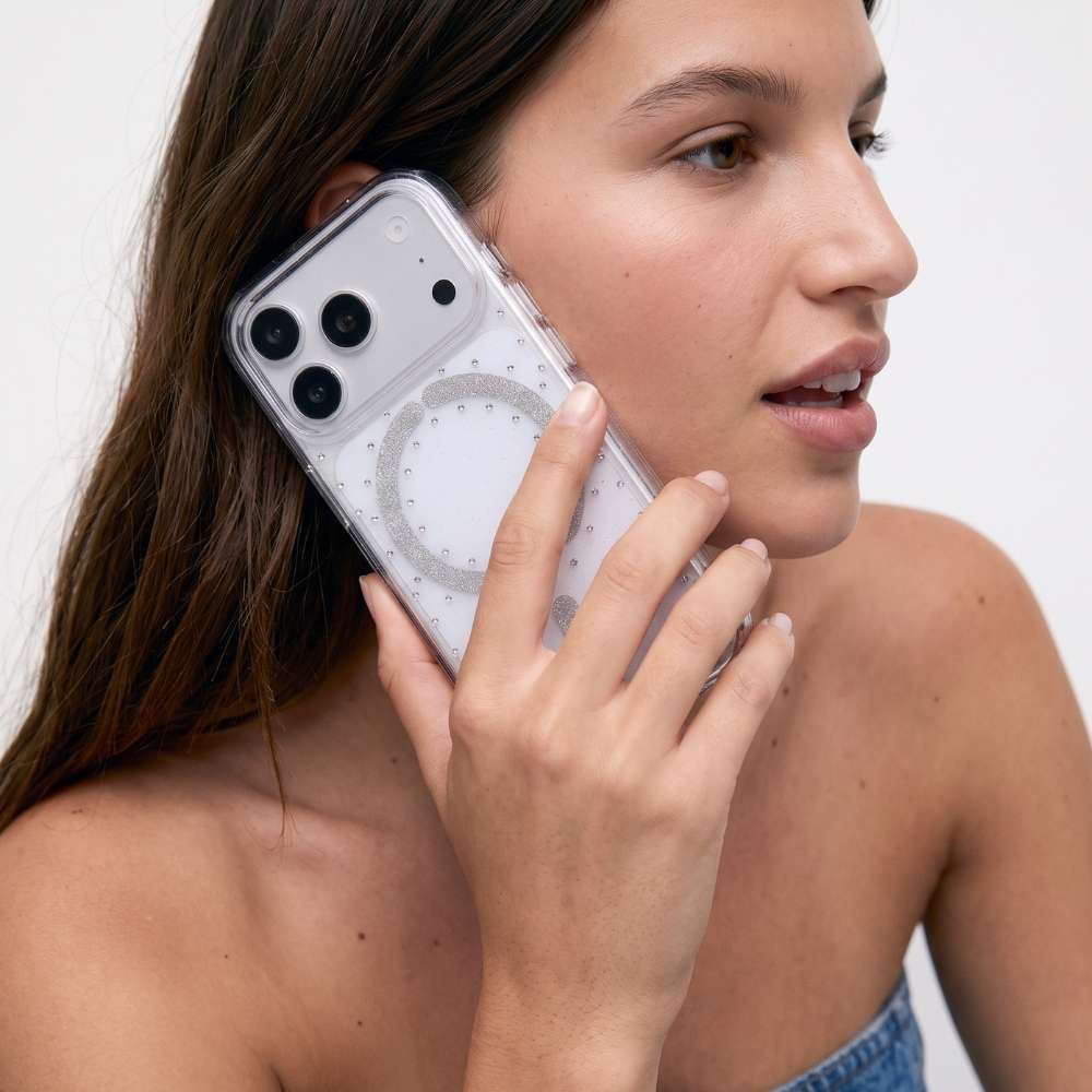 Funda Brillantes Glitter Compatible con MagSafe para iPhone 18 Pro