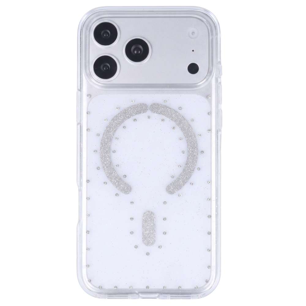 Funda Brillantes Glitter Compatible con MagSafe para iPhone 18 Pro Max