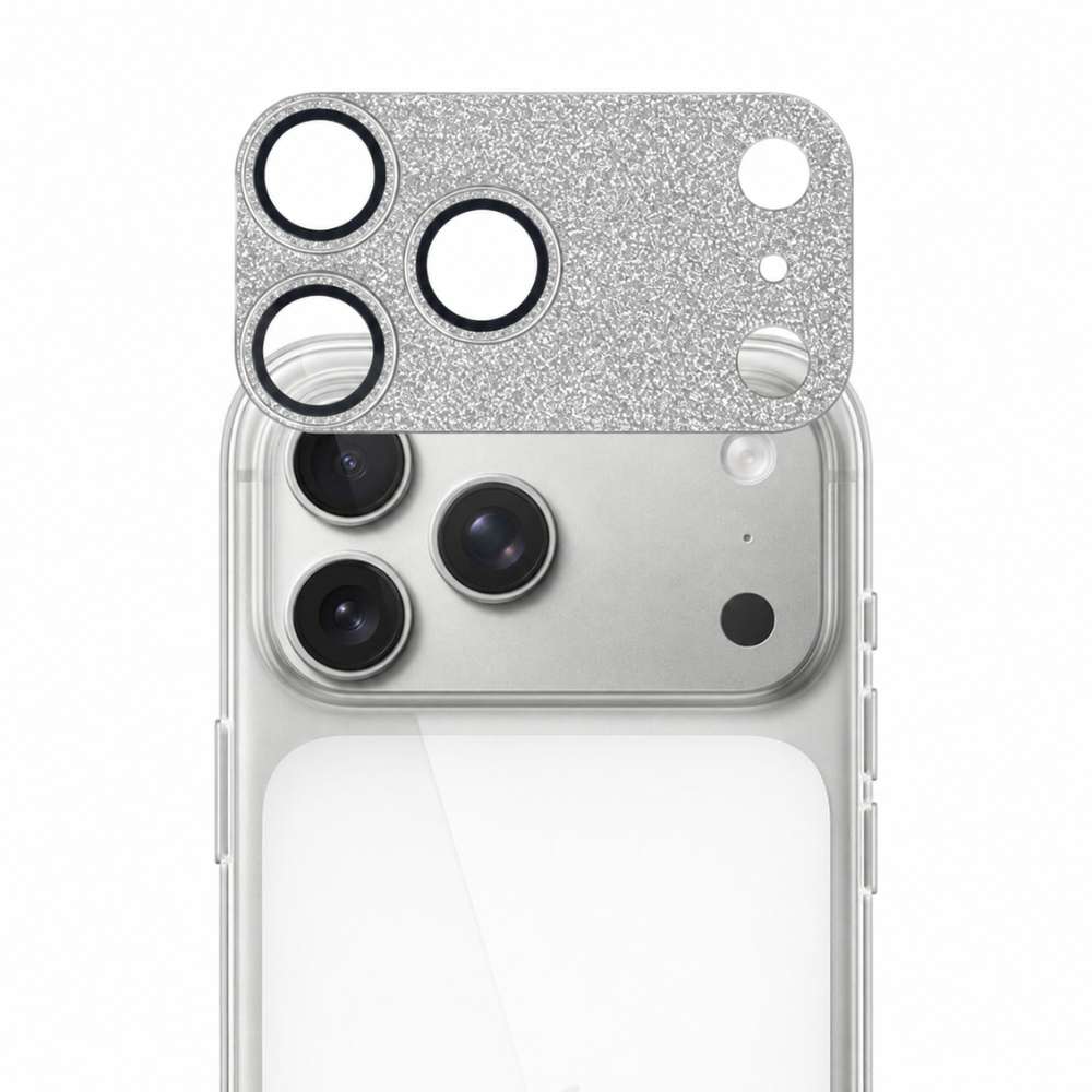 Protector de Cámara Glitter para iPhone 18 Pro Max