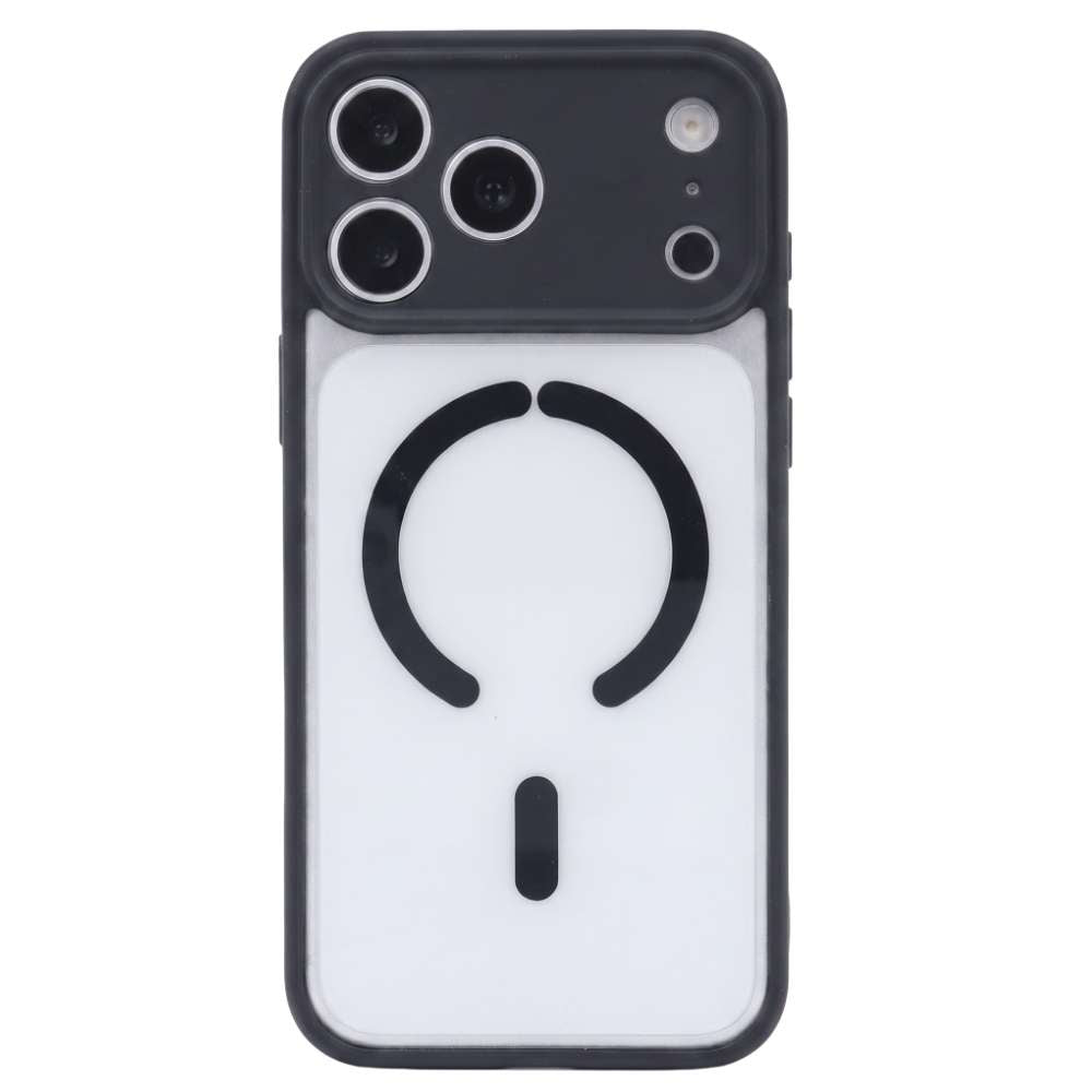 Funda Bumper Compatible con Magsafe con Cubre cámara para iPhone 18 Pro Max