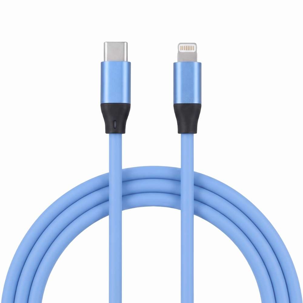 Cable Silicona - Cable Tipo C a Lightning