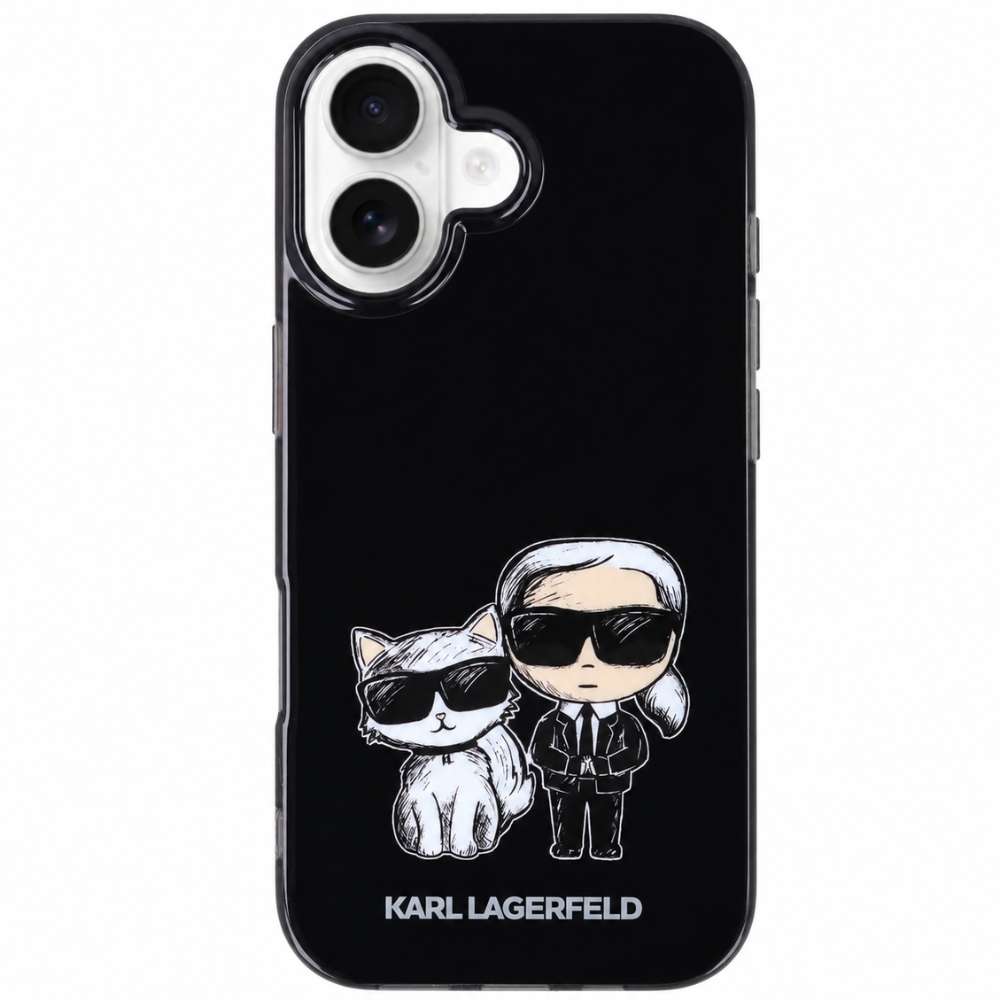 Funda Karl Lagerfeld Silicona Compatible con Magsafe para iPhone 17