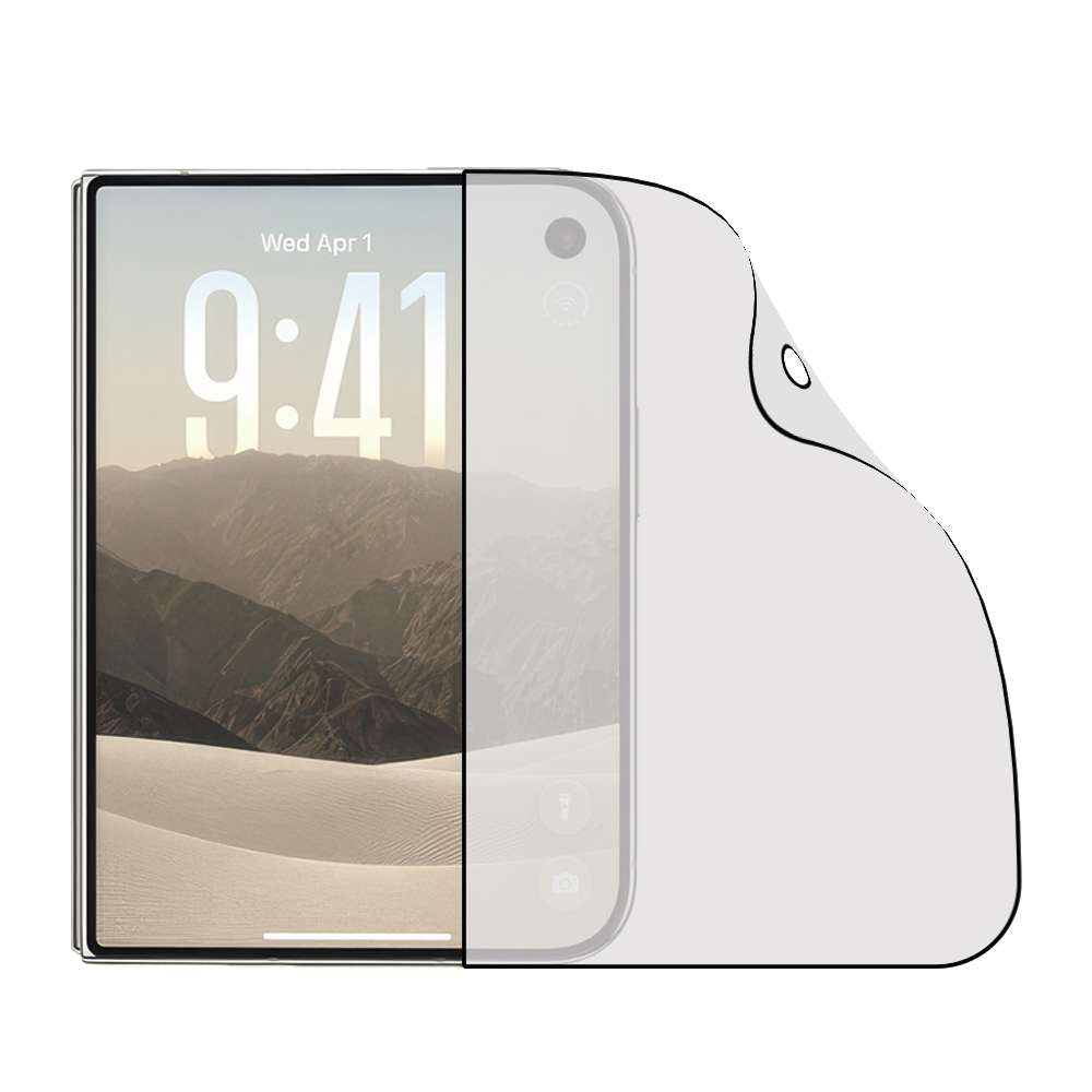 Vidrio Templado Irrompible Mate para iPhone Duo