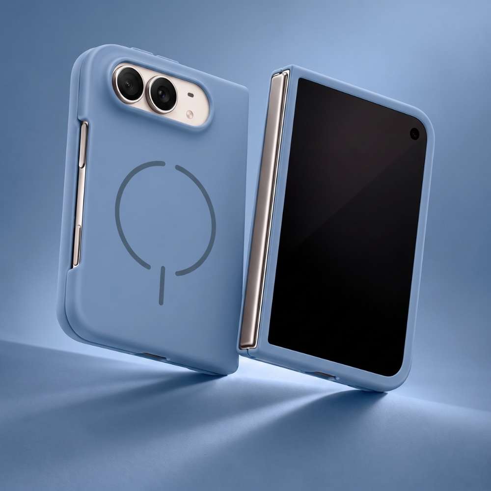 Funda Ultra Suave compatible con MagSafe para iPhone Duo en color Azul marino, vista 4 de 5