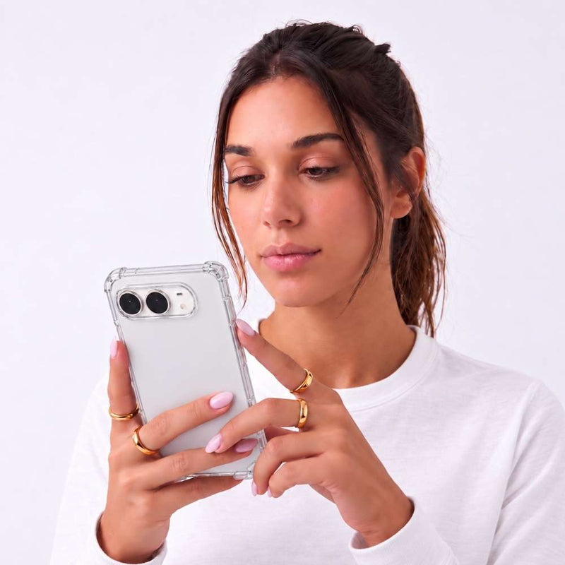 Funda Reforzada transparente con esquinas reforzadas para iPhone Duo, vista 2 de 5