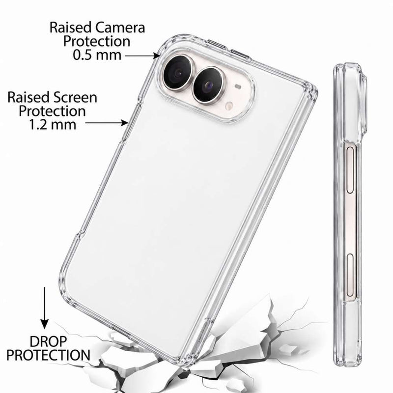 Funda de silicona transparente fina y ligera para iPhone Duo, vista 5 de 5