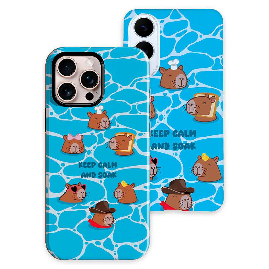 Funda Oficial Capibara - Keep Calm And Soak