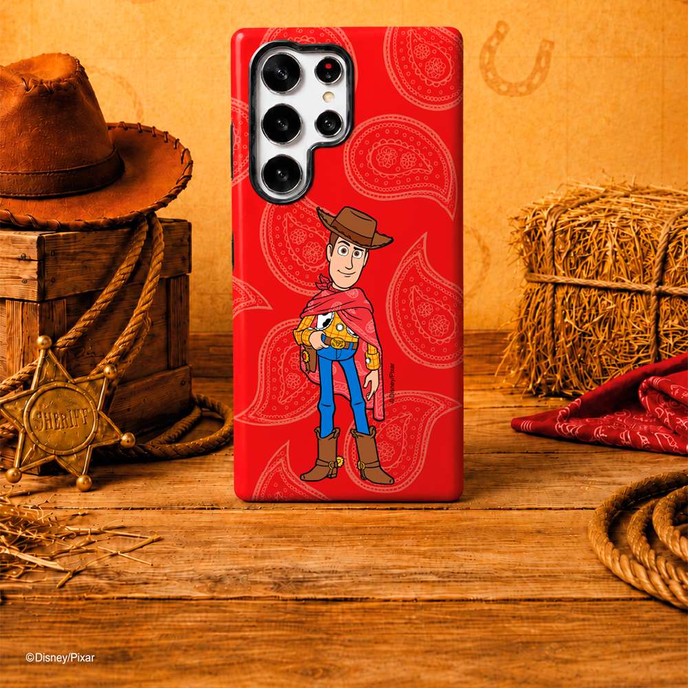 Funda Tough Toy Story Red detalle diseño rojo
