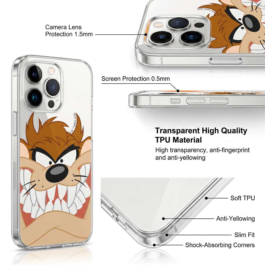 Funda Oficial Looney Tunes - Taz